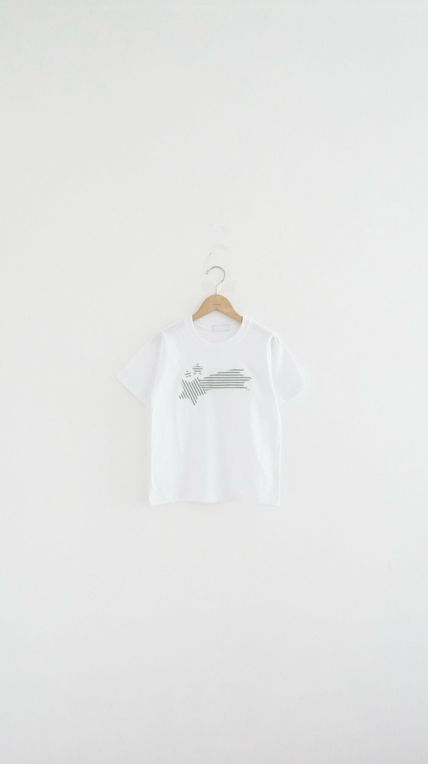 twinkle twinkle print tee in white