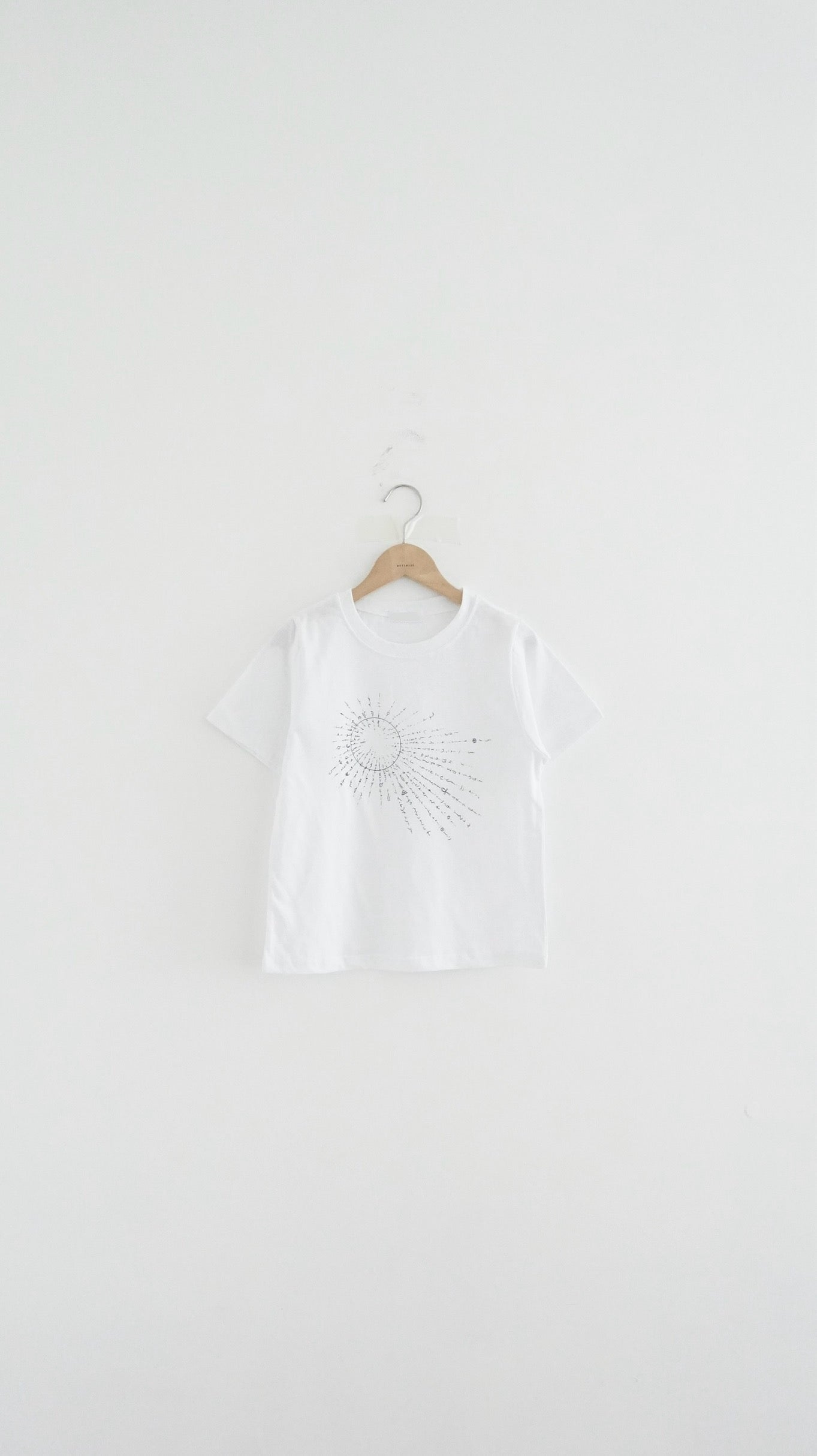starry sky print tee in white (pre-order)