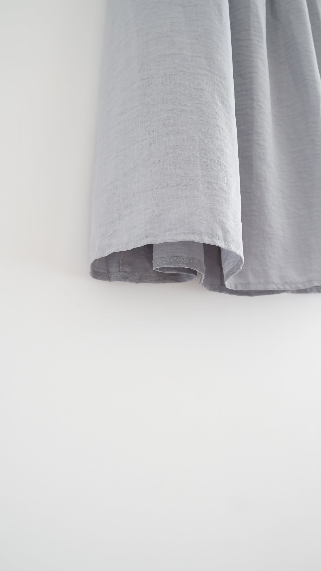 lumi gathered waist flowy maxi skirt in grey (pre-order)