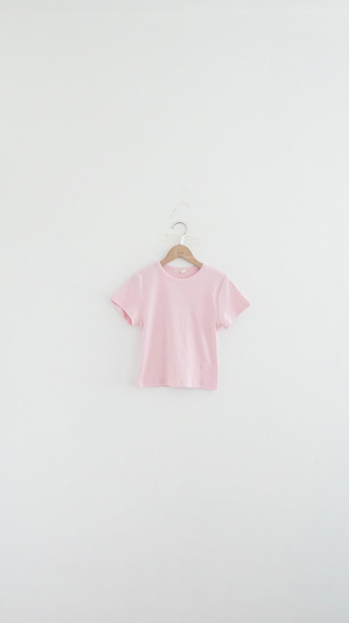 basic colorful skinny tee in pink (pre-order)