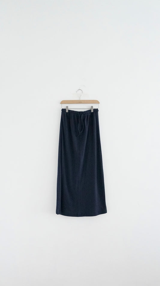 baby cotton skirt in navy (pre-order)