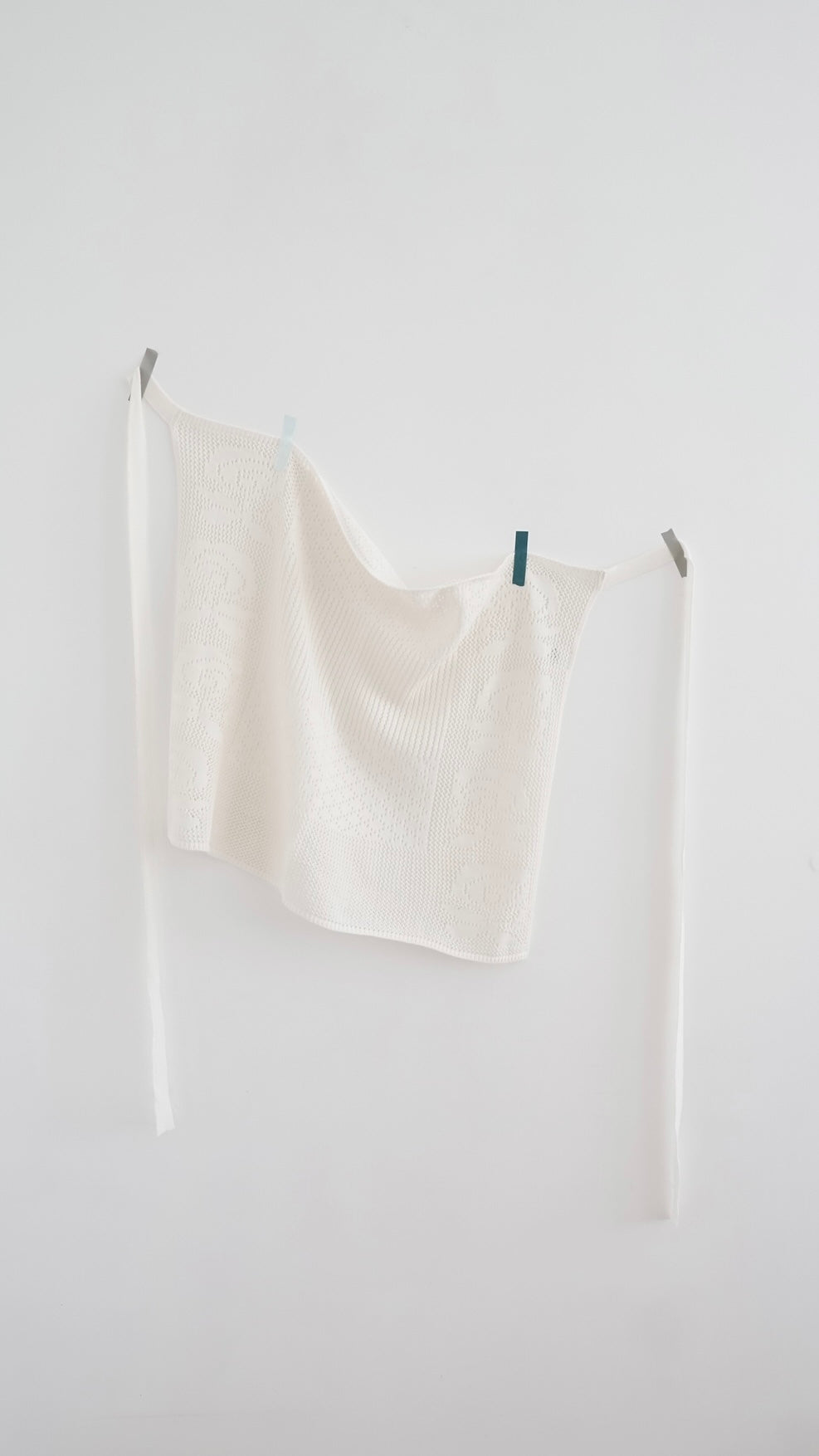 auren floral crochet wrap skirt in ivory (pre-order)