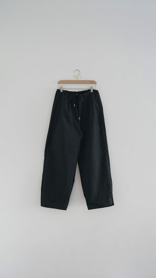 utility casual pants in black ( pre-order )