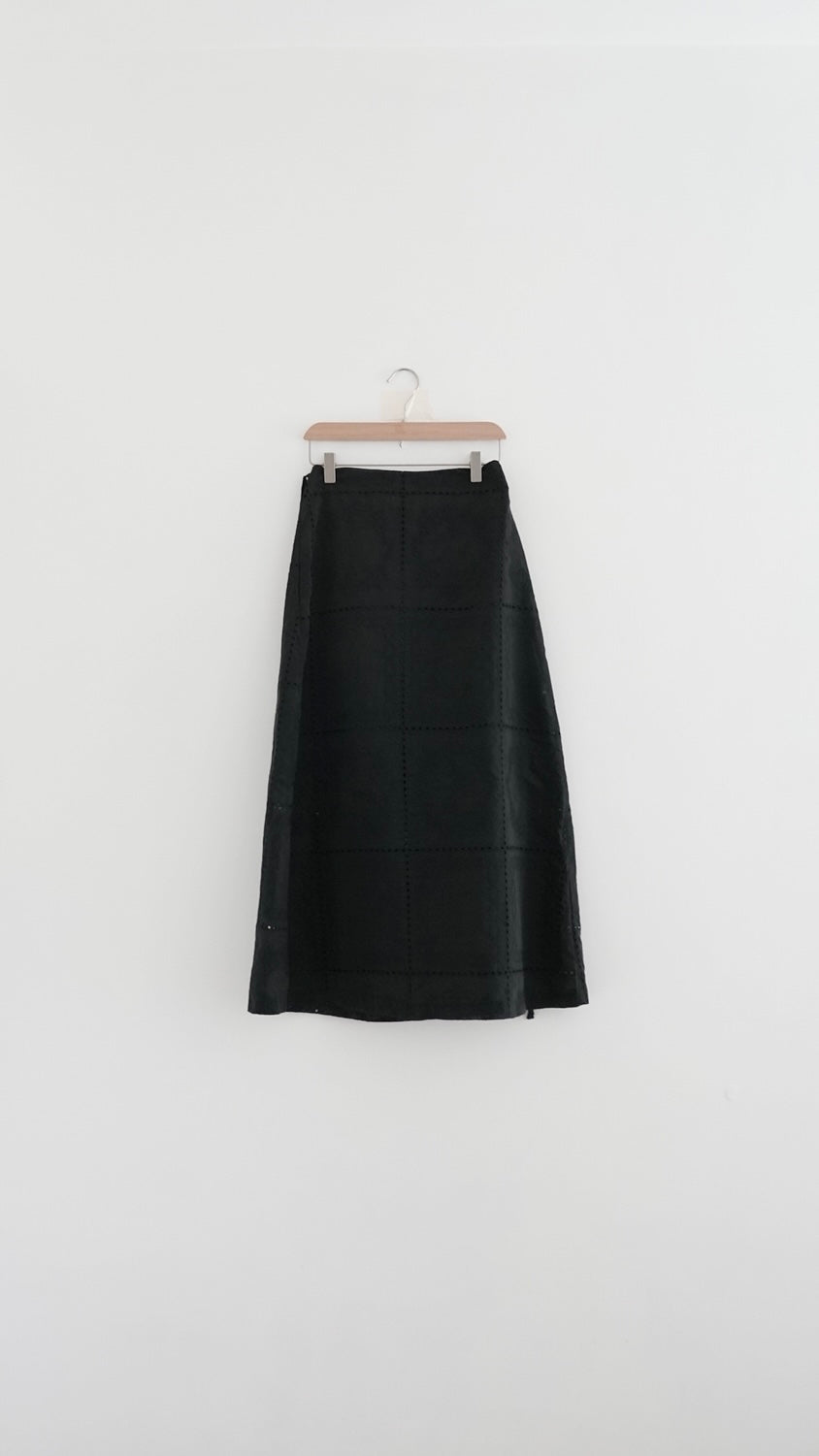 noir french romantic lace skirt in black (pre-order)