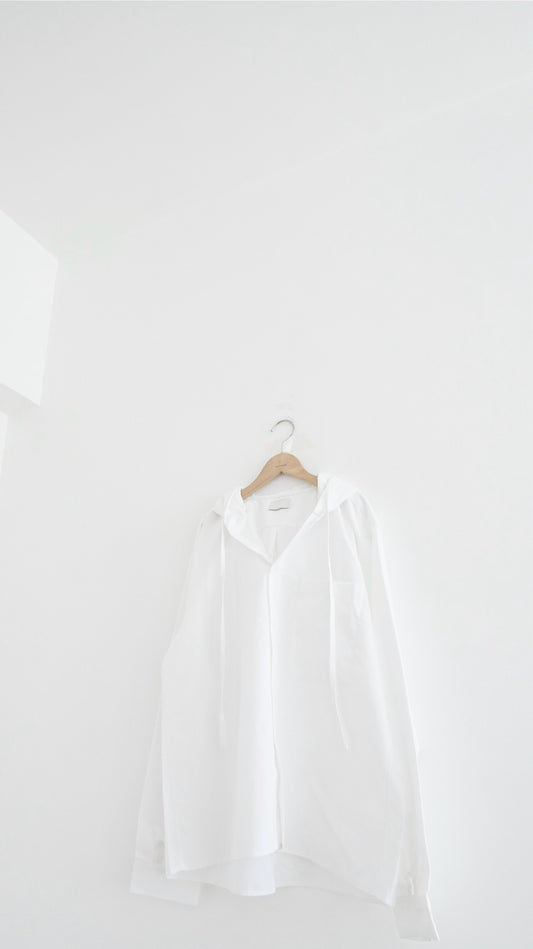 unisex plain hoodies shirt in white