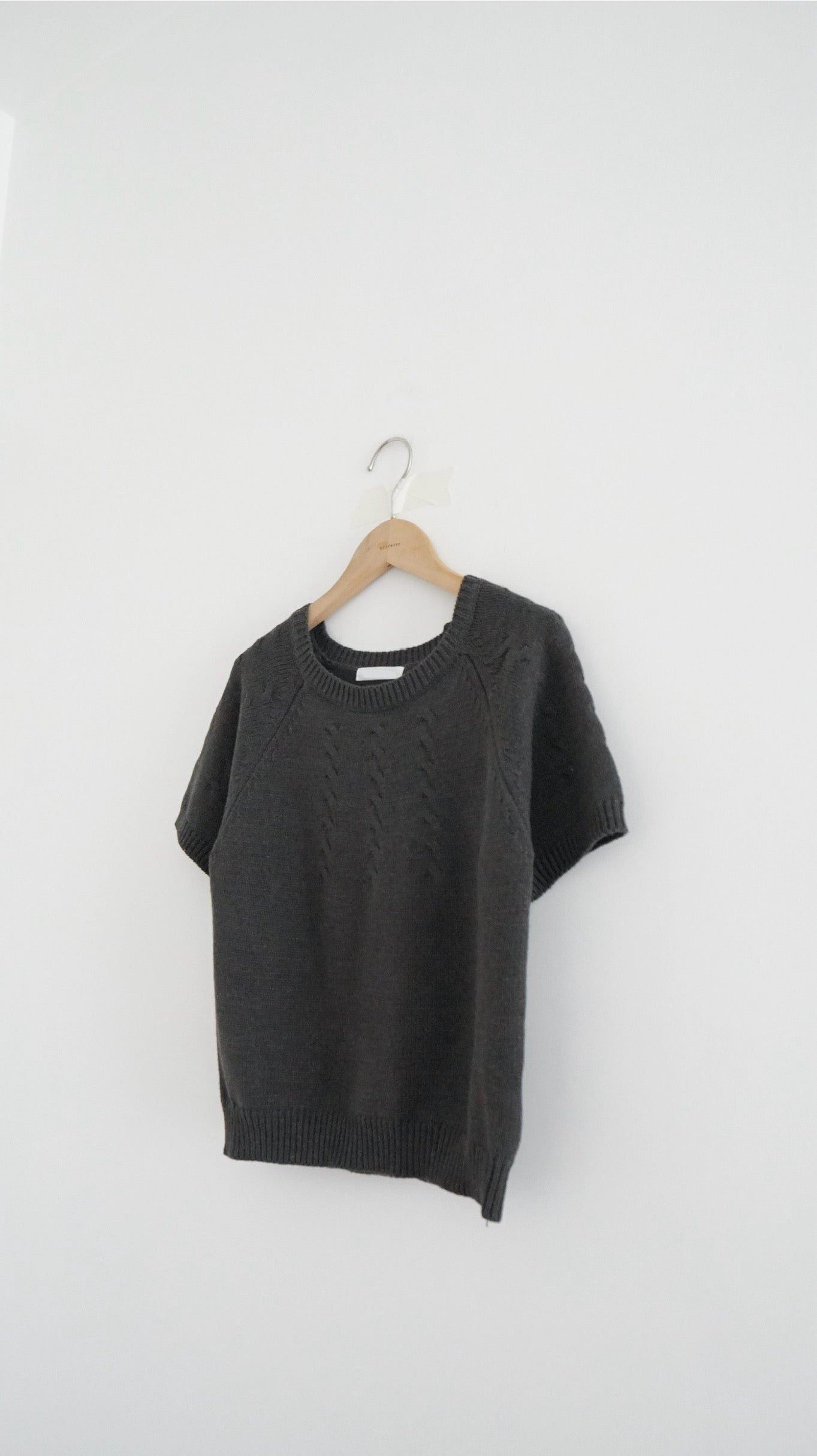 vintage sweater in charcoal (pre-order)