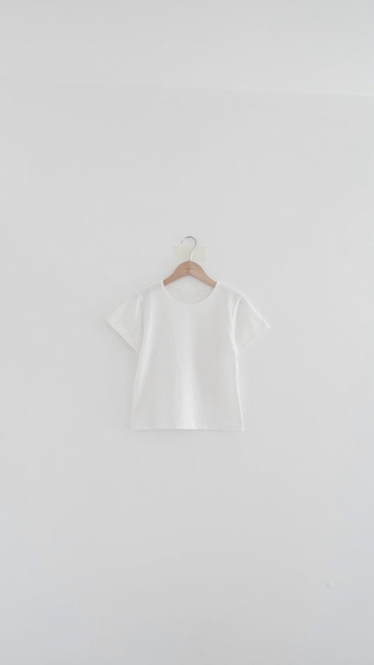 cleanfit tee in white (pre-order)