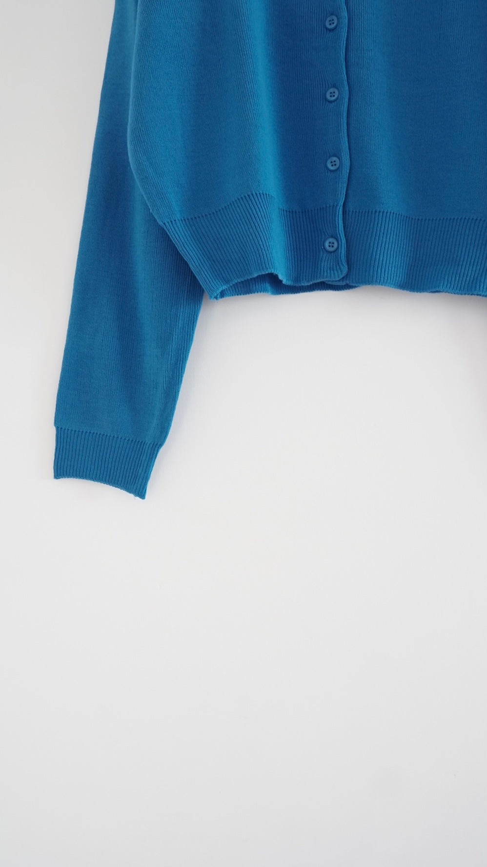mizu classic cardigan in lake blue (pre-order)