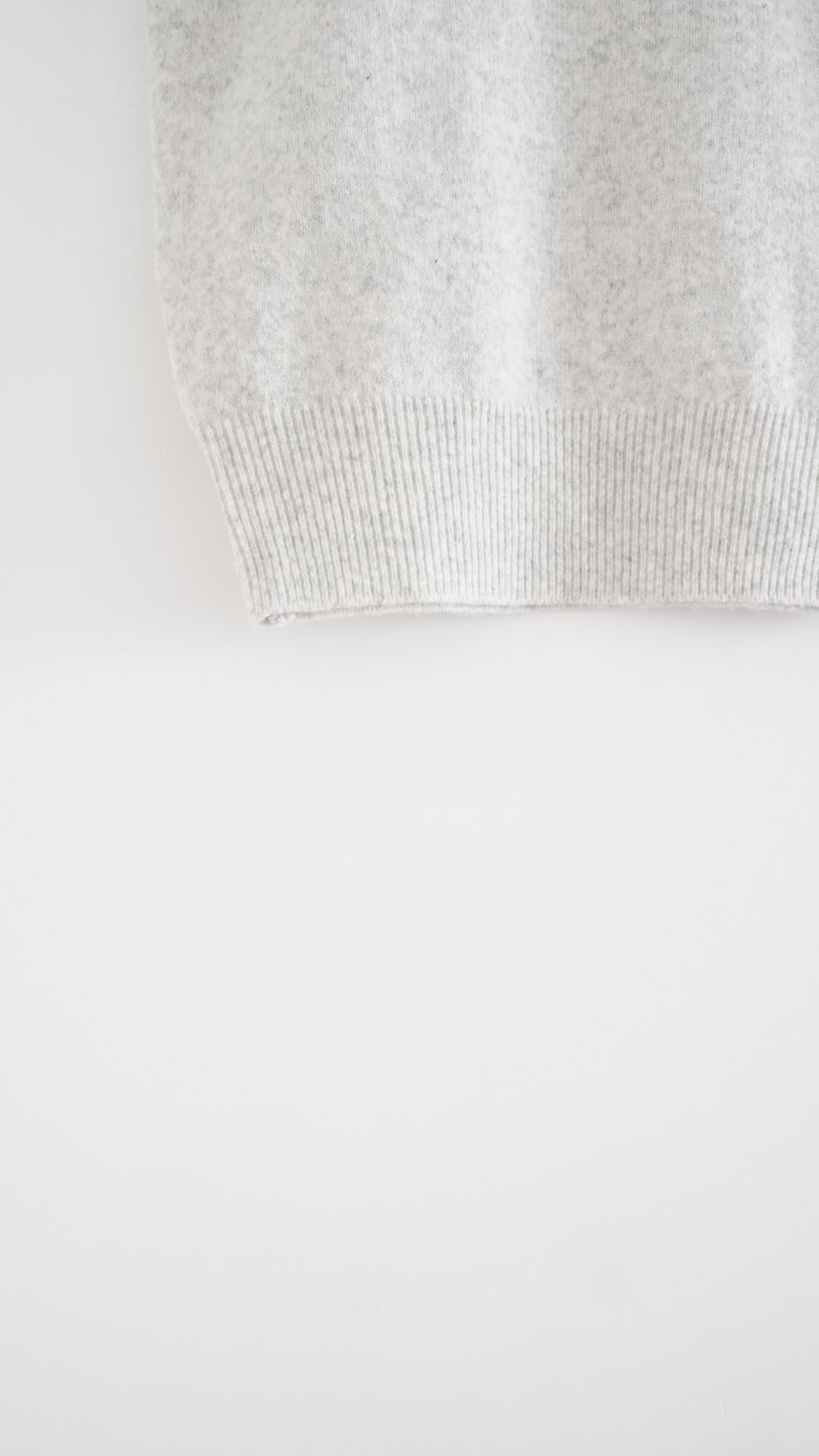 cindy classic polo knit shirt in grey (pre-order)