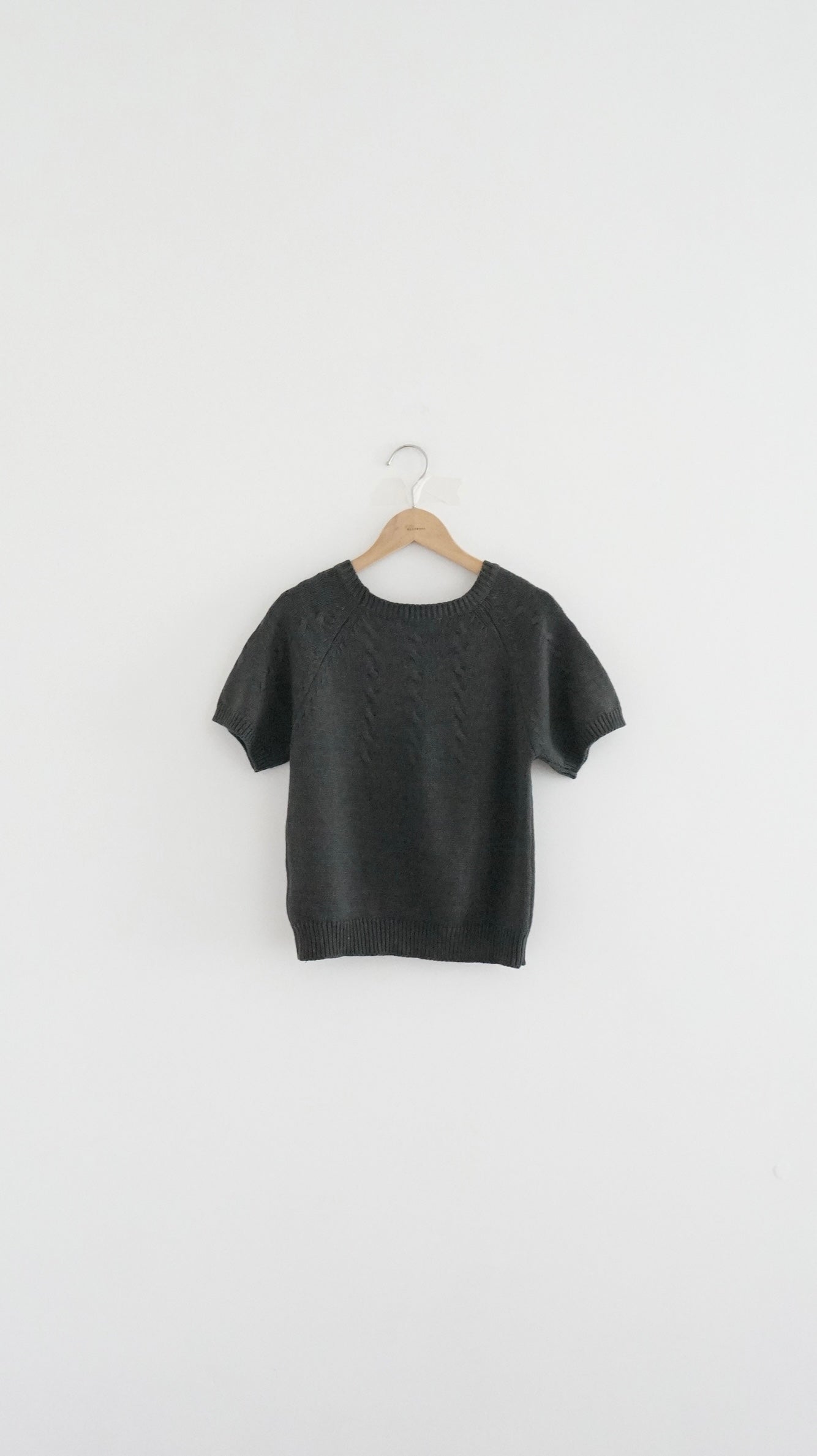 vintage sweater in charcoal (pre-order)