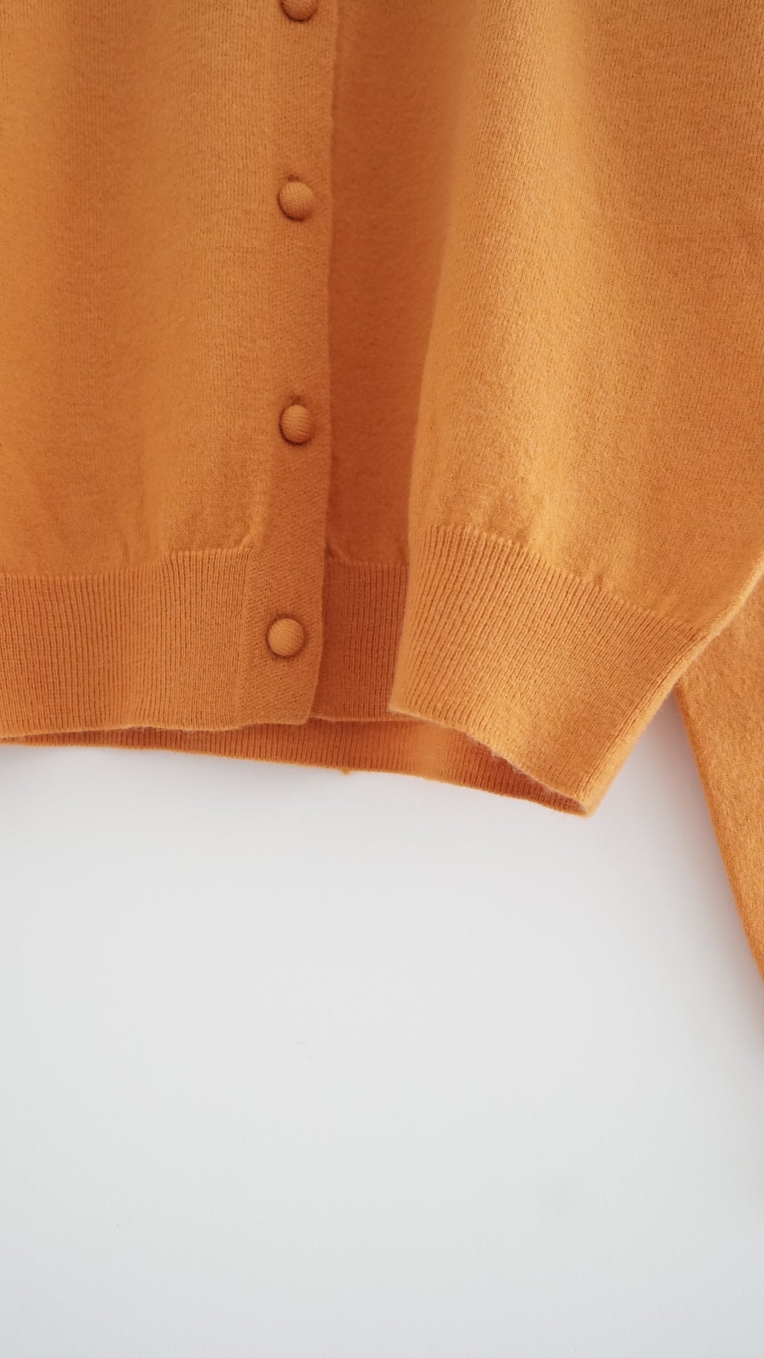 nero soft soft cardigan in orange (pre-order)