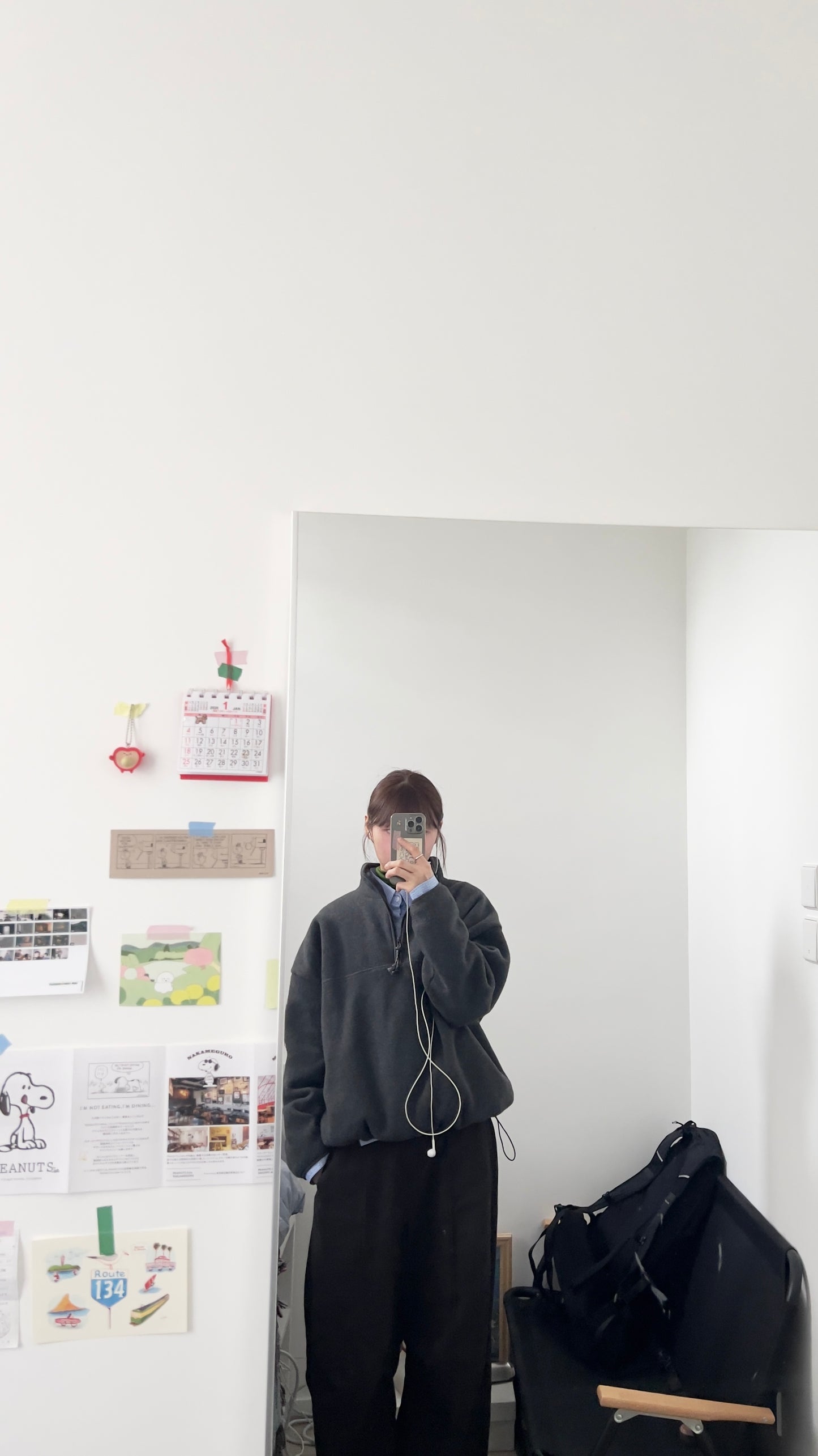 hana base turtleneck in green (pre-order)