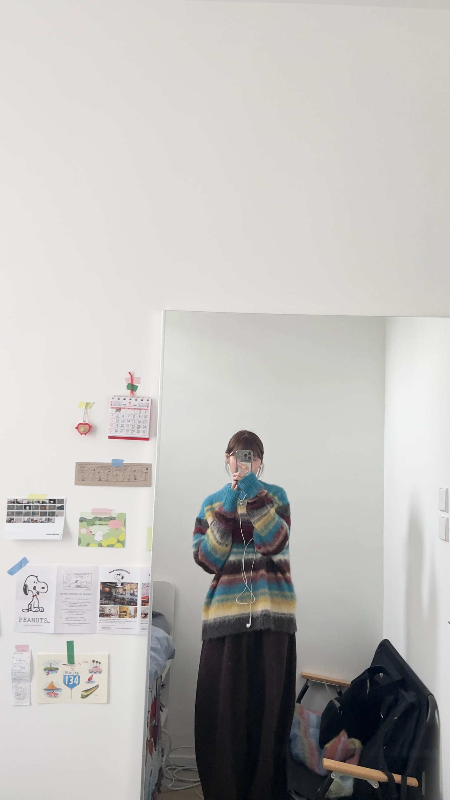 soren oversized sweater in lake blue  (pre-order)