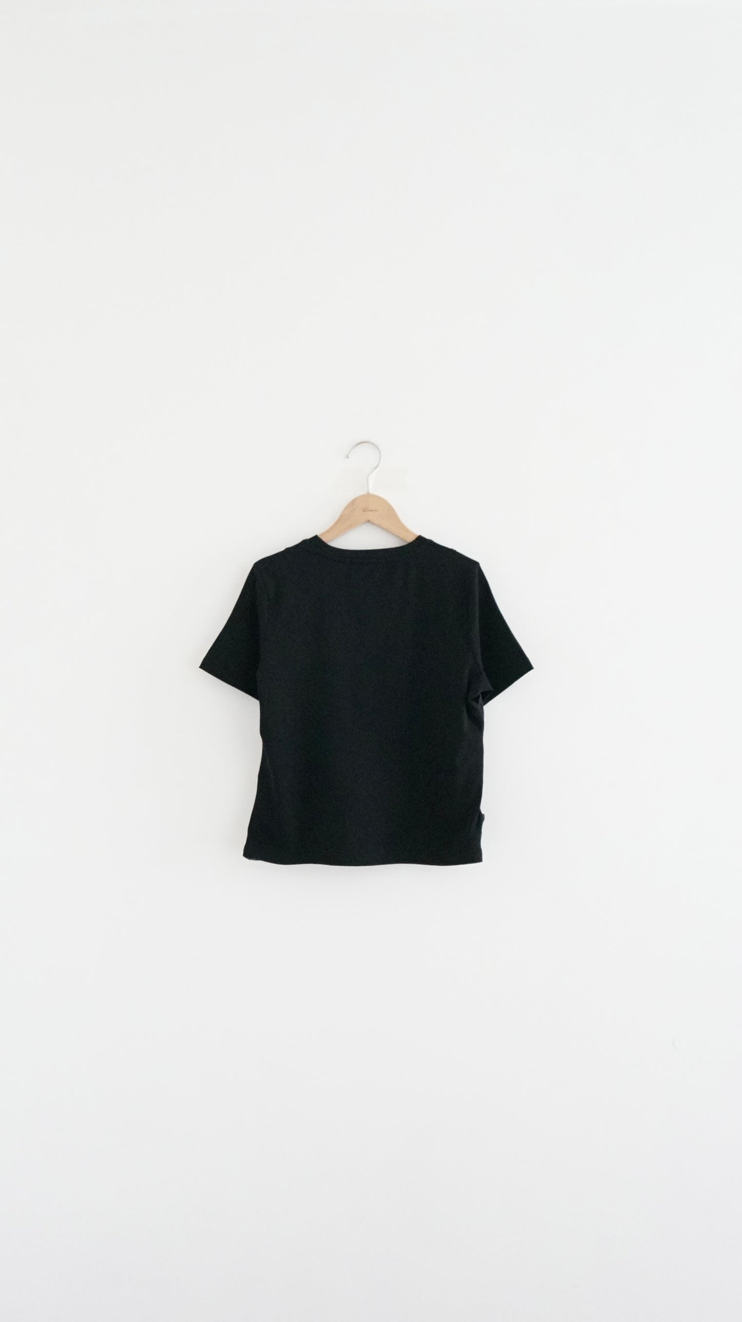 polly two-in-one tee in black (pre-order)