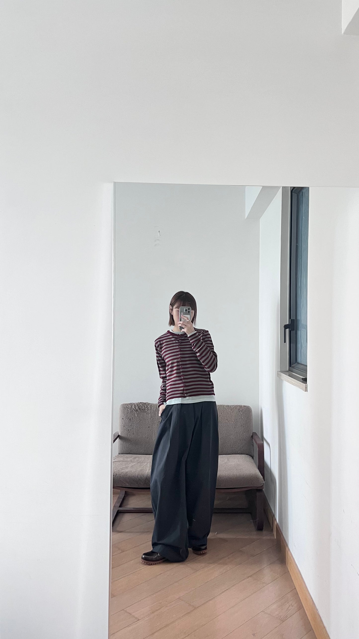 old soul cardigan in burgundy (pre-order)