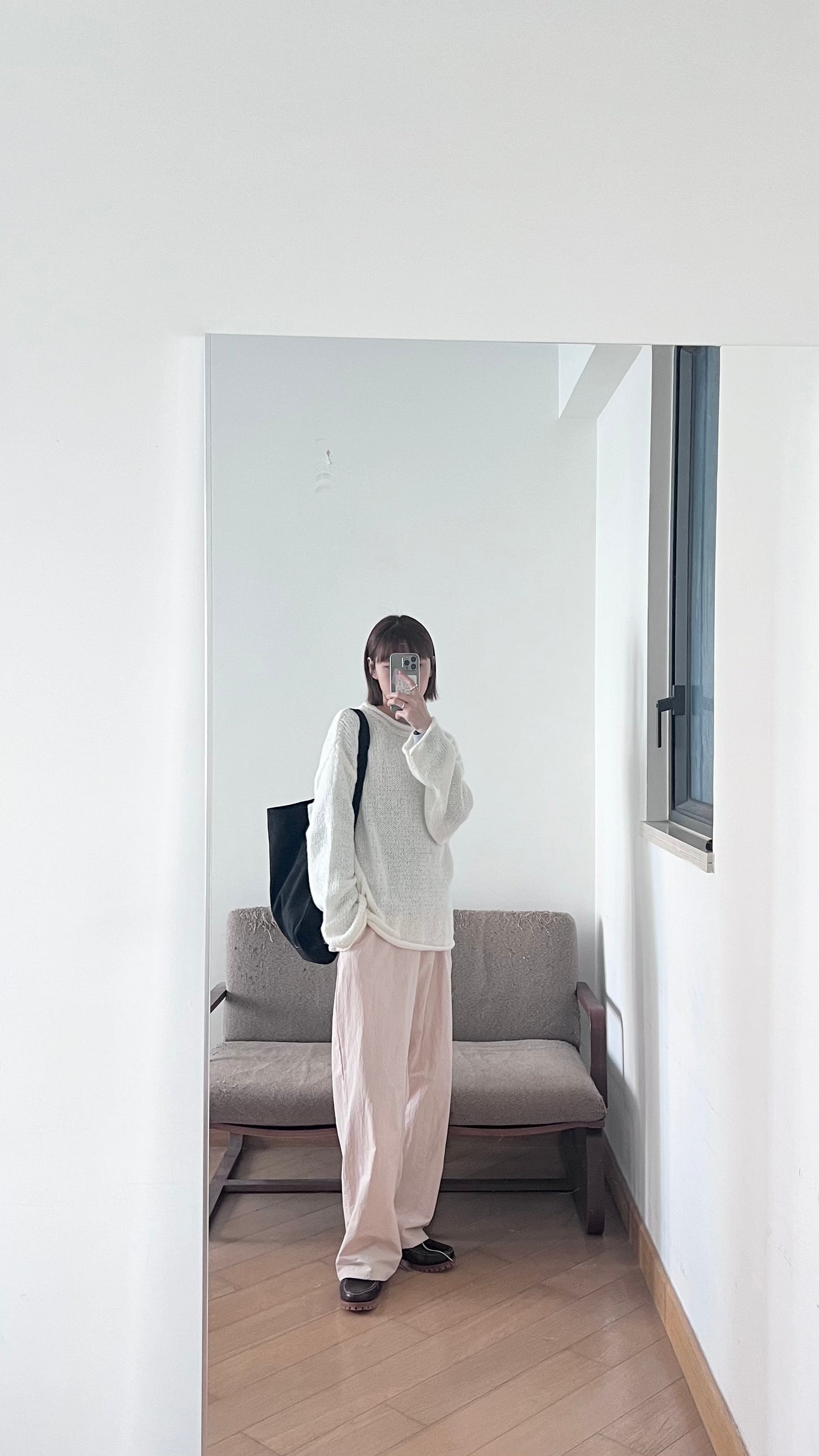 light cloudy pants in dusty pink (pre-order)