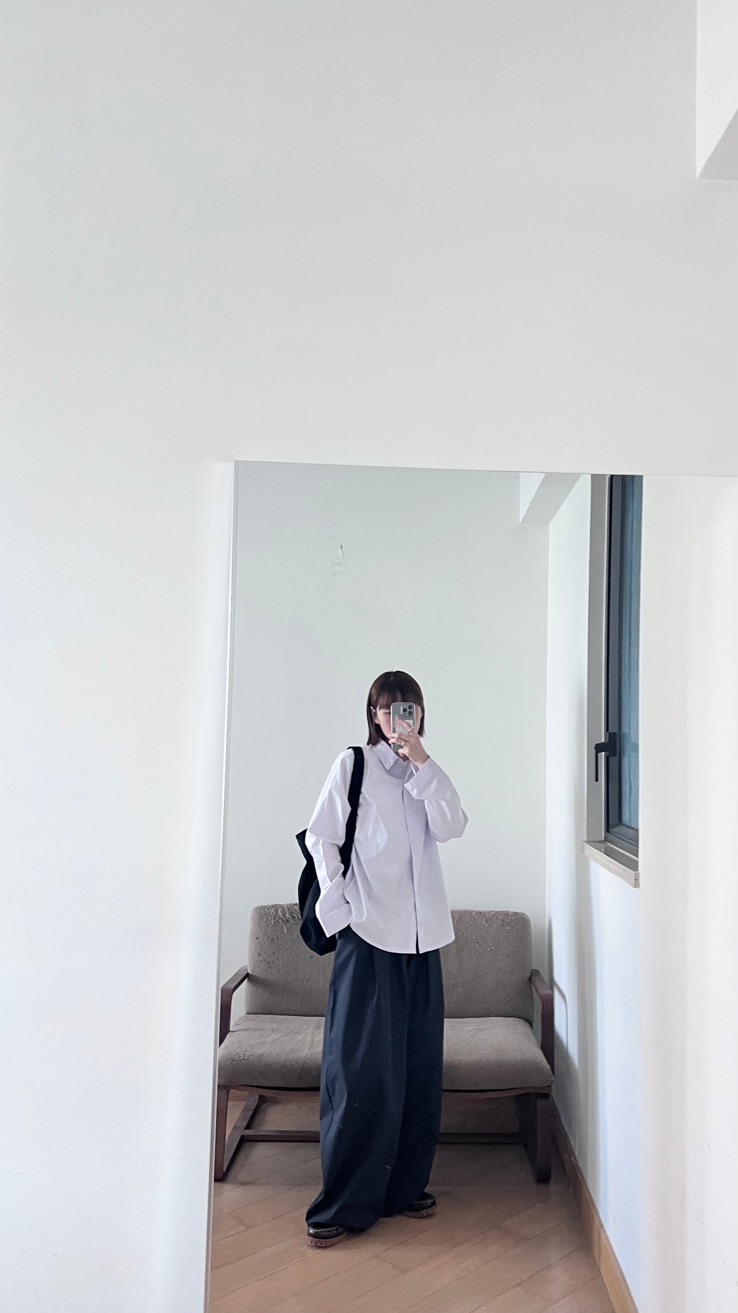 pastel classic shirt in lavender (pre-order)