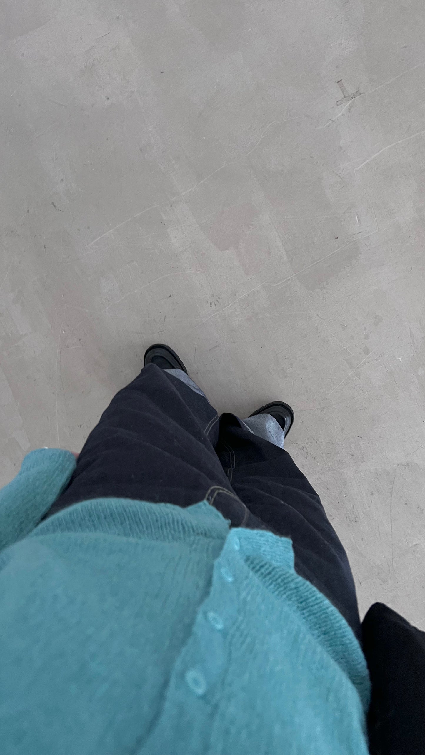 airy mohair shirt in calamine blue (pre-order)