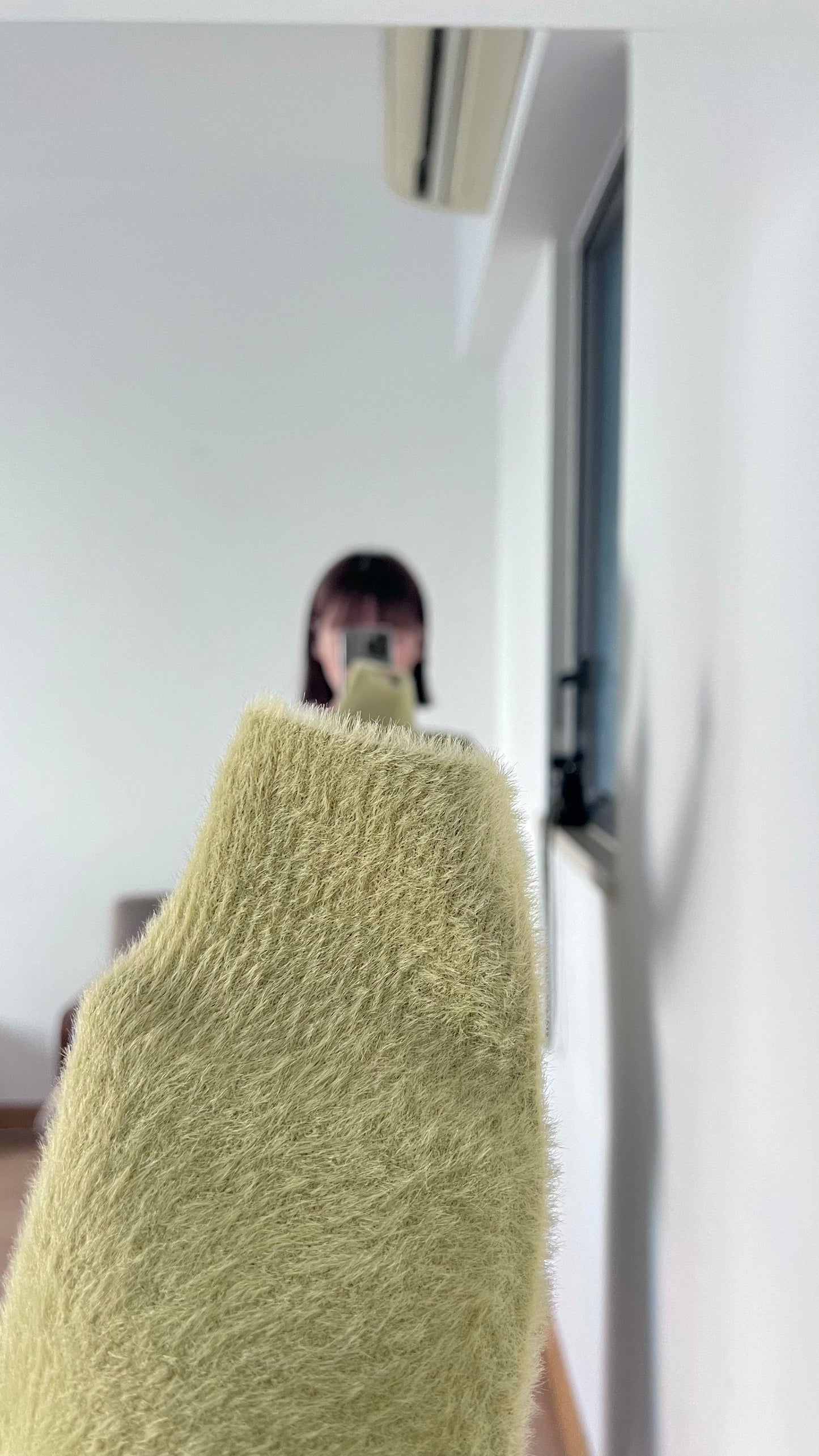 classical cardigan in lime (pre-order)