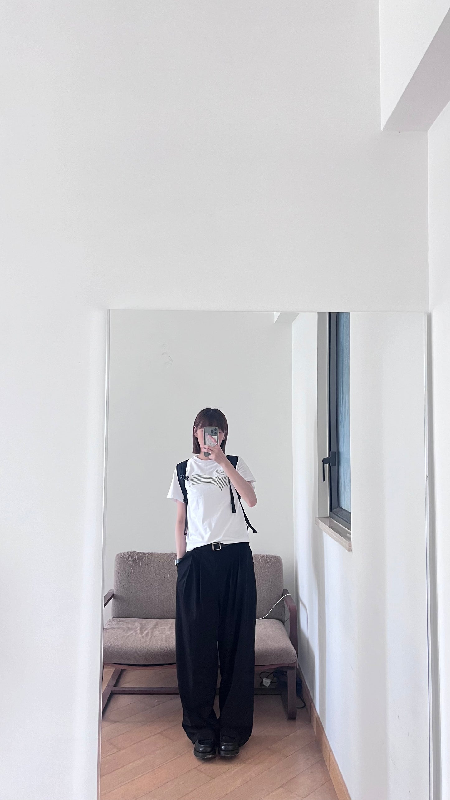 twinkle twinkle print tee in white