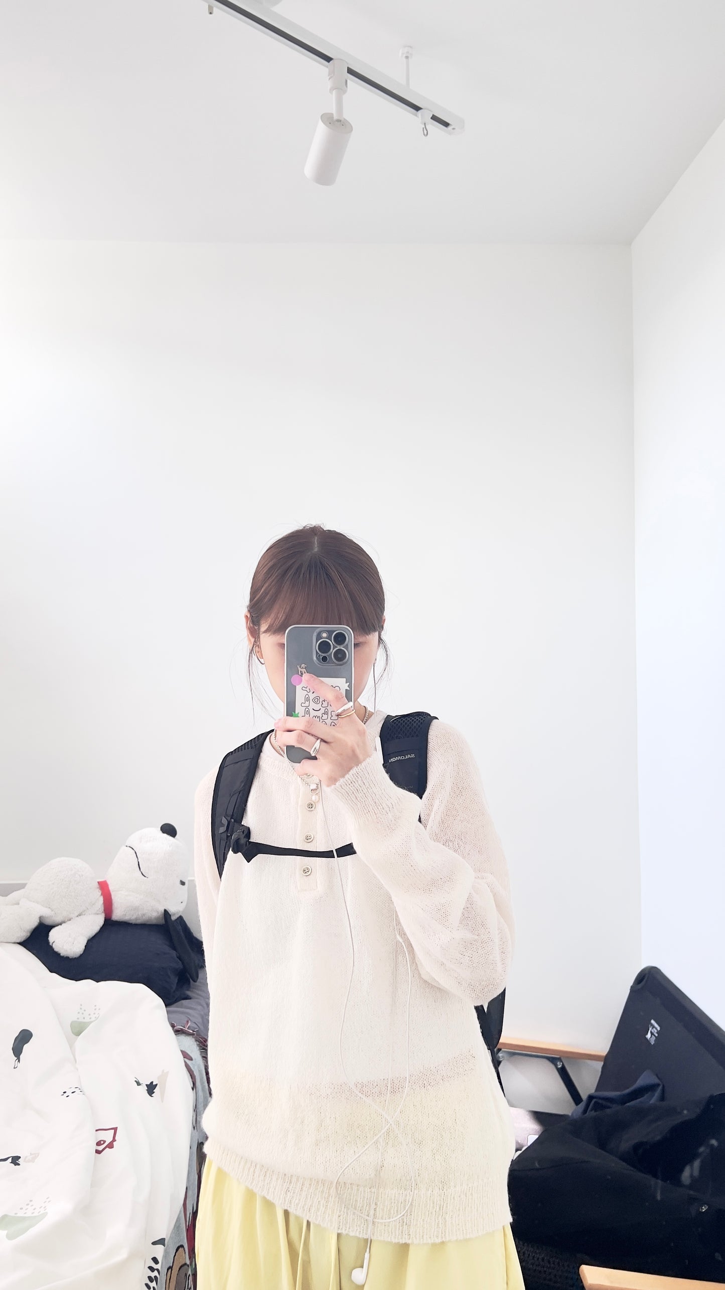 mochi color easy pants in sora (pre-order)