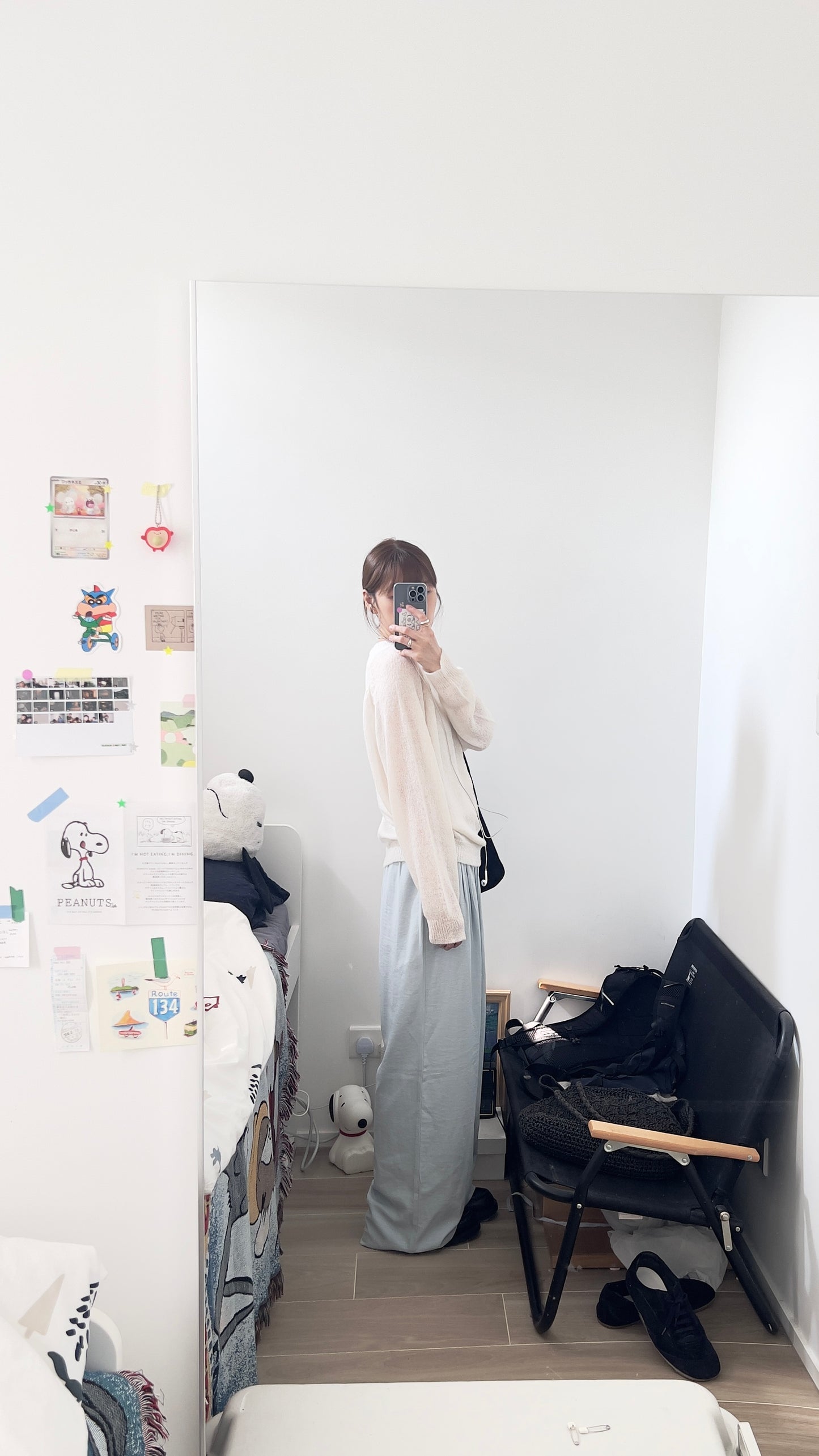 mochi color easy pants in sora (pre-order)