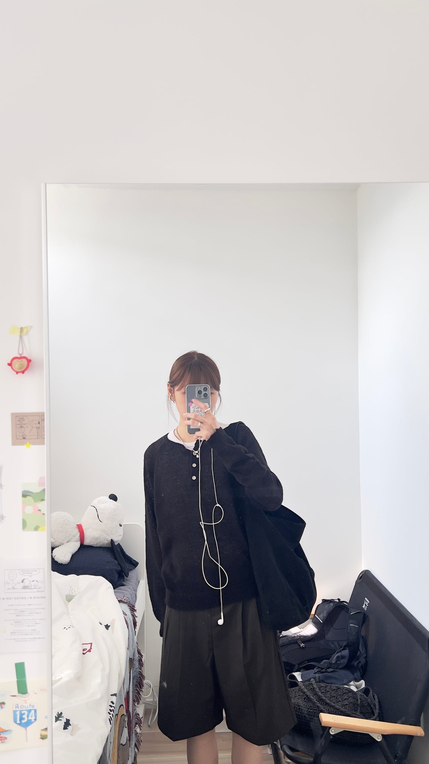 nico sheer knit sweater in black (pre-order)