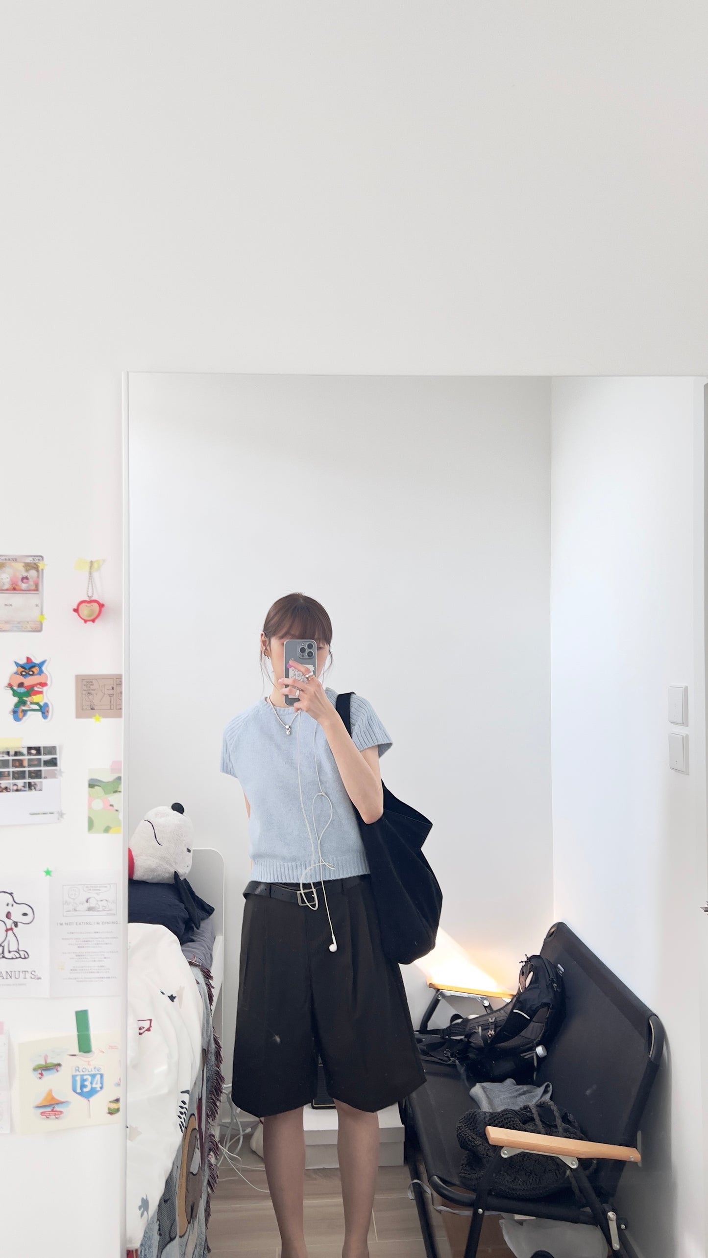 The lyra knit top in sora (pre-order)