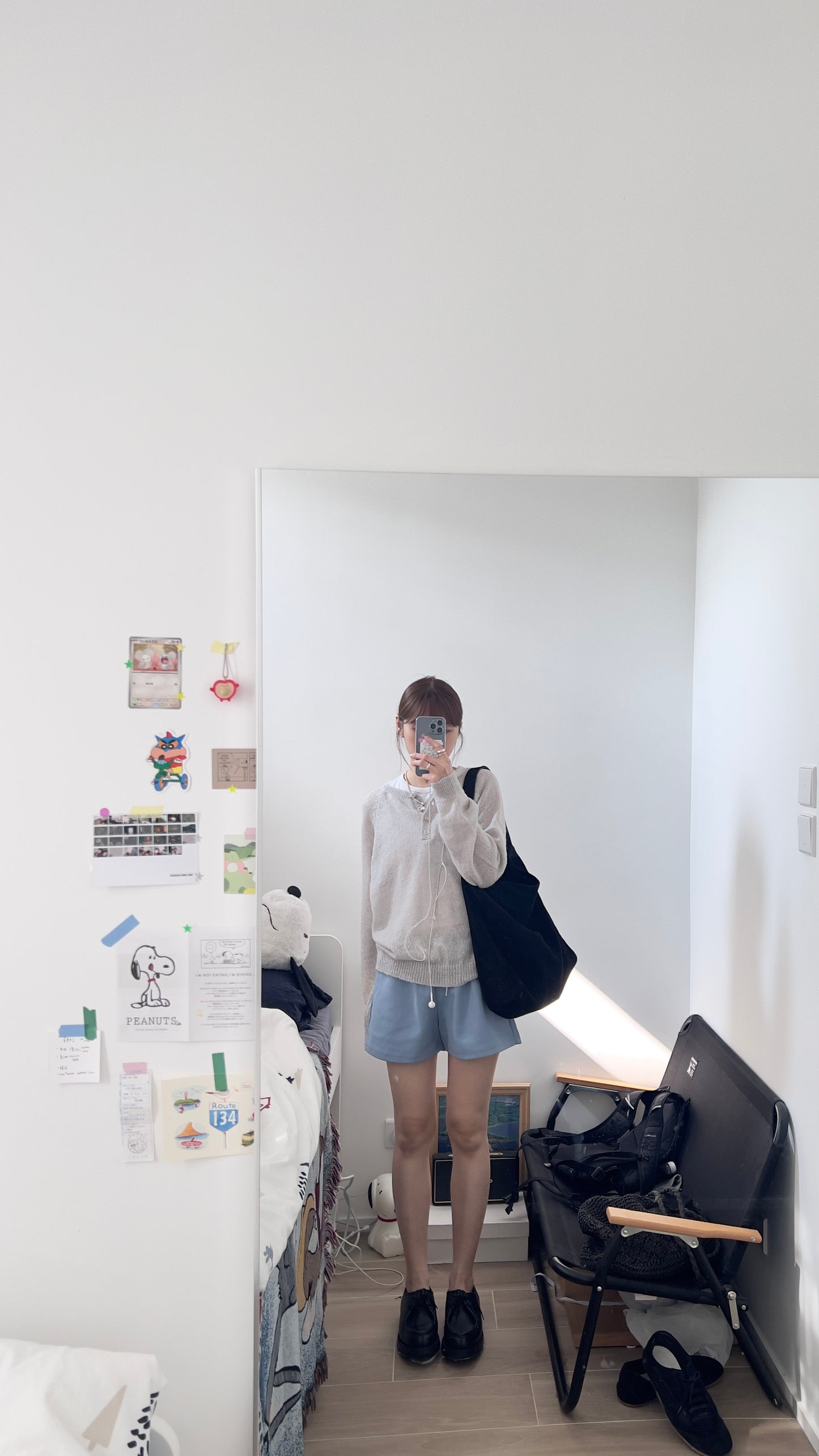 nico sheer knit sweater in grey (pre-order)
