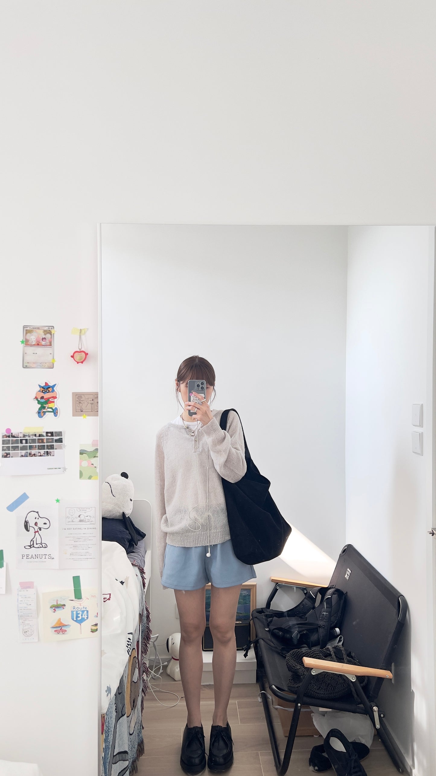 nico sheer knit sweater in grey (pre-order)