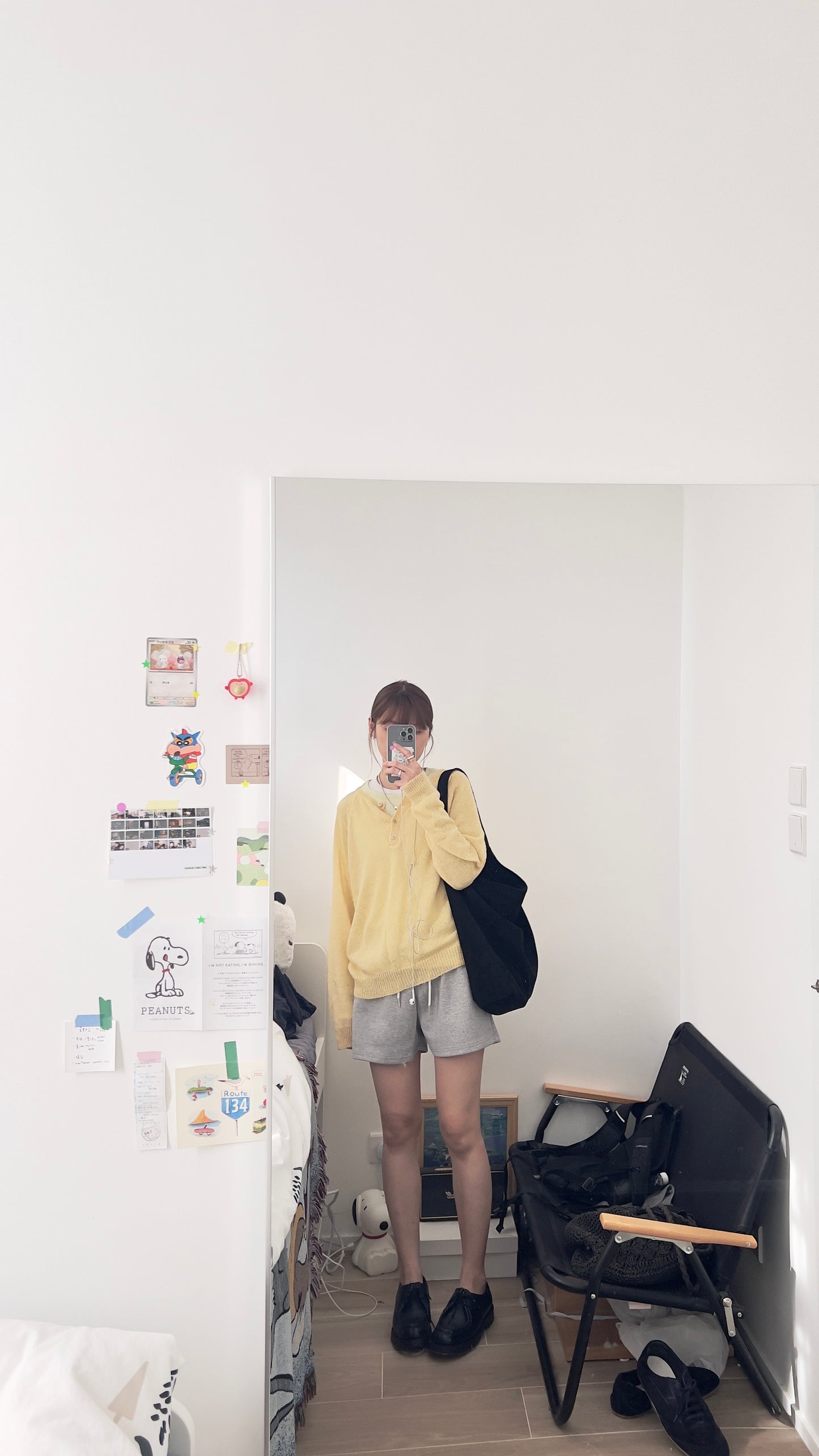 the romy sport shorts in grey (pre-order)