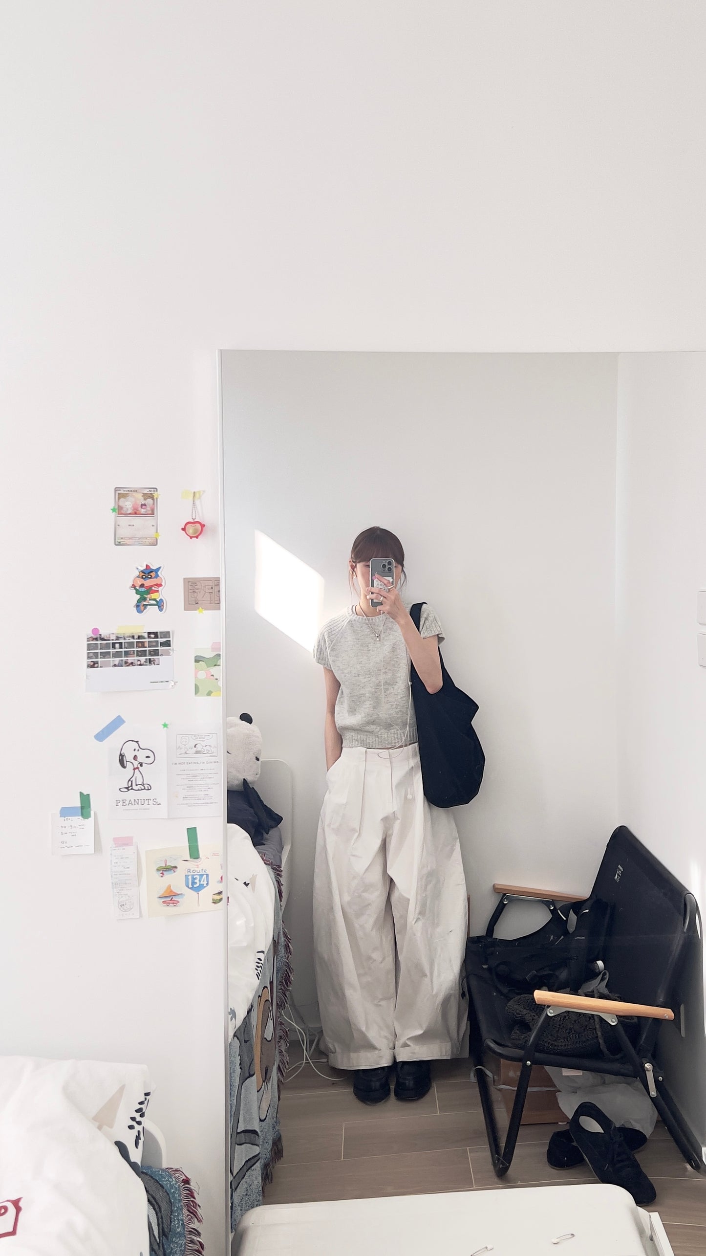 The lyra knit top in light grey (pre-order)