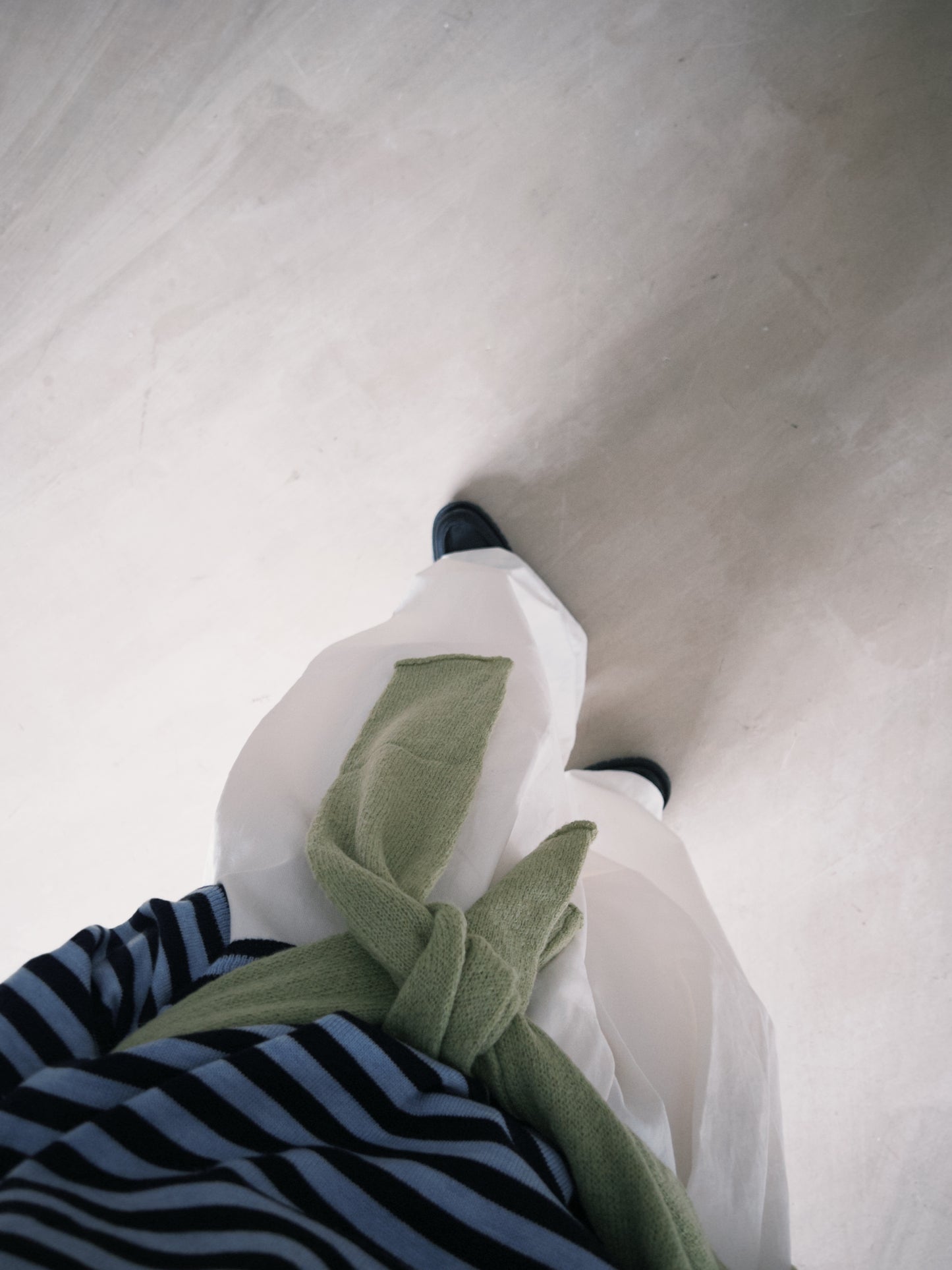 minimalist striped sweater in navy (pre-order)