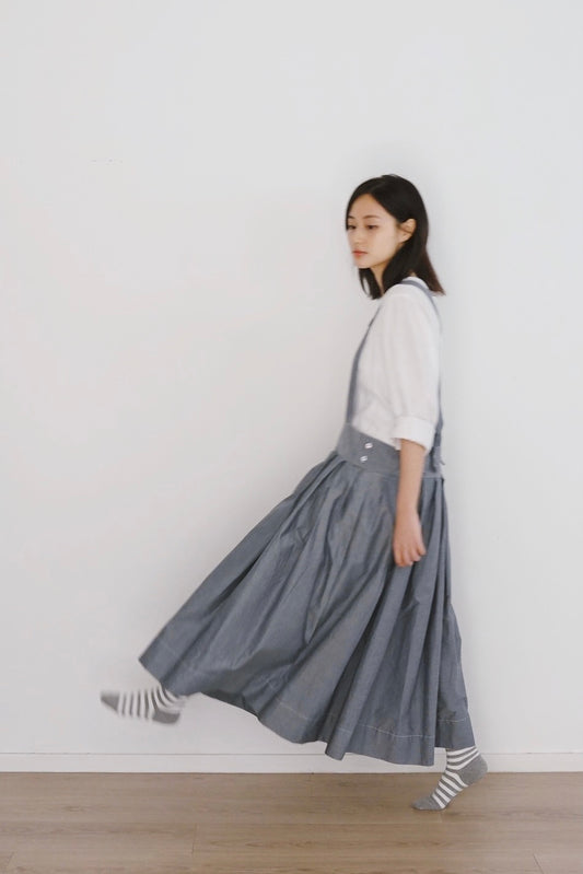 2-ways skirt denim