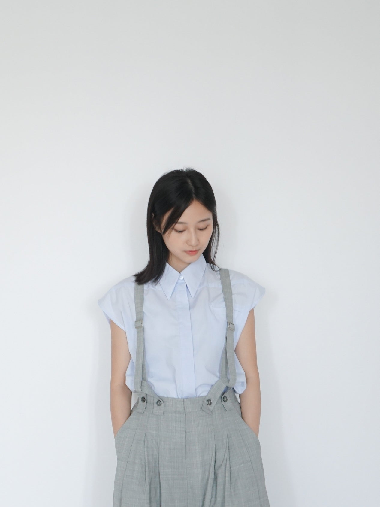 belle shirt baby-blue