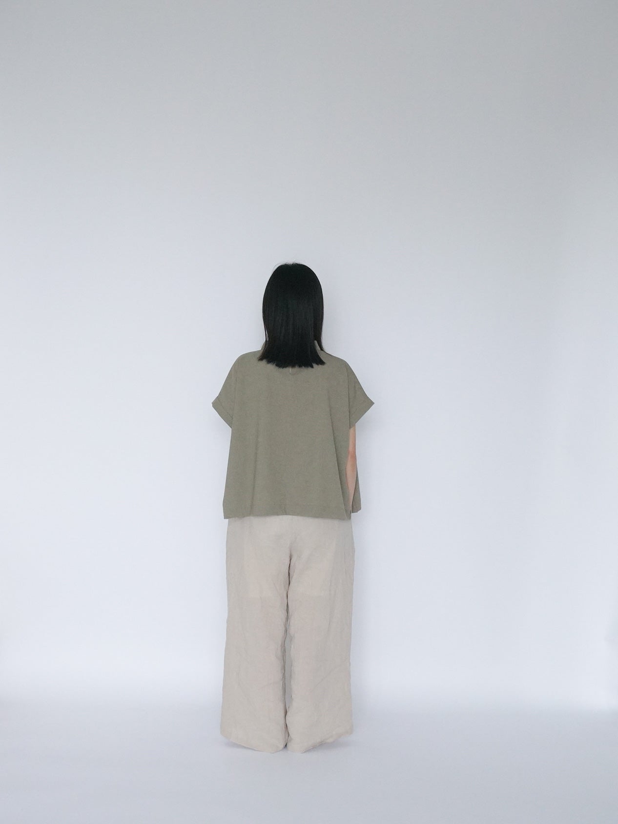 ruth top khaki