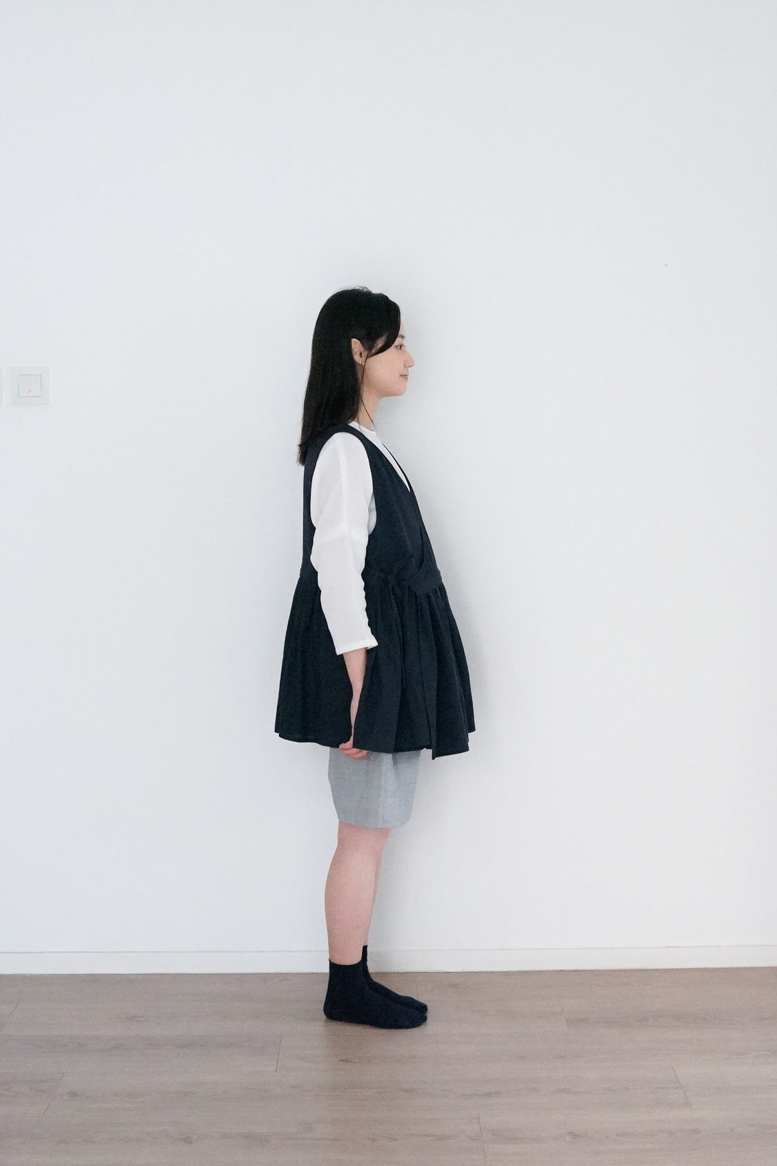 yui vest navy