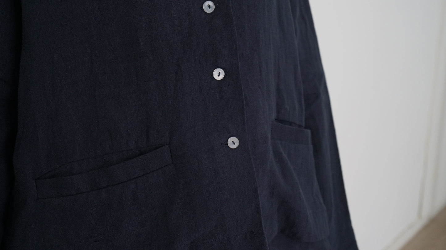 shirt jacket navy