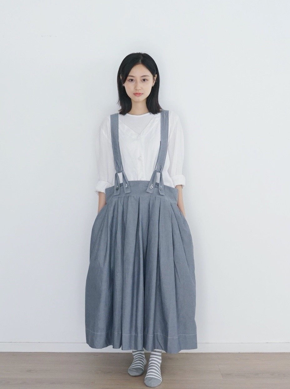 2-ways skirt denim