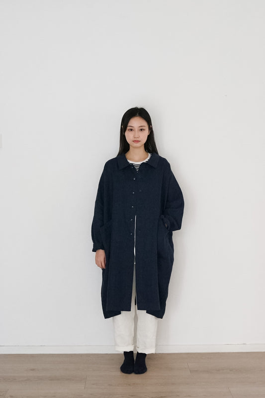 peter french coat blue