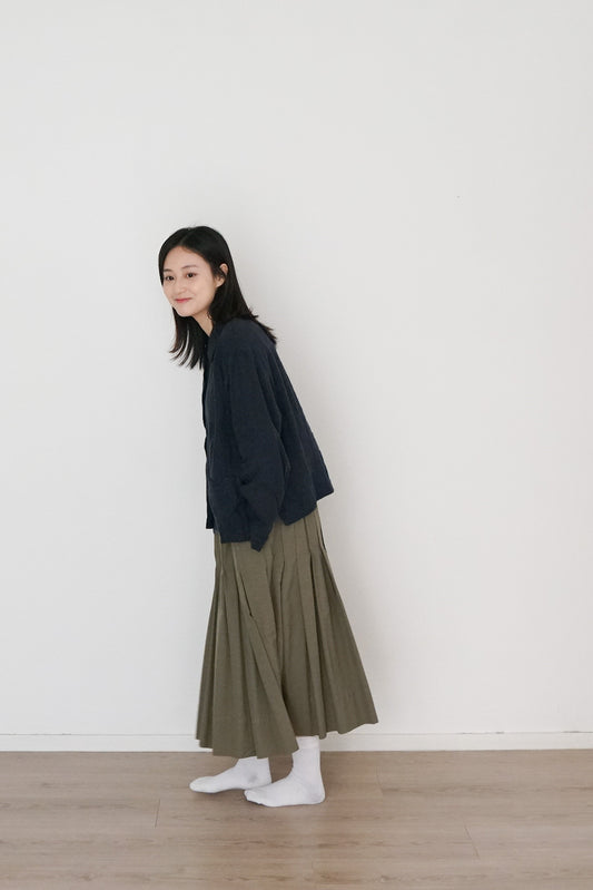 3-ways skirt olive