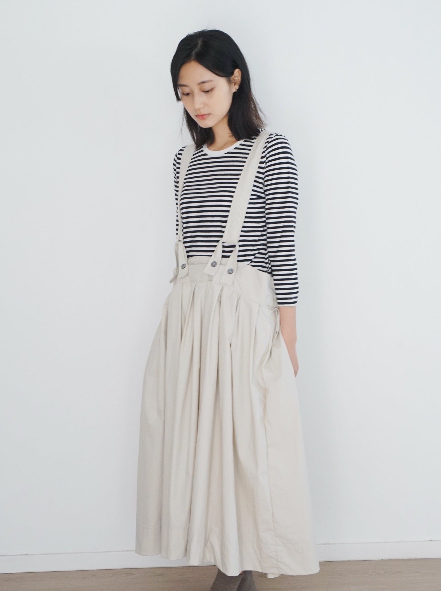 2-ways skirt ivory