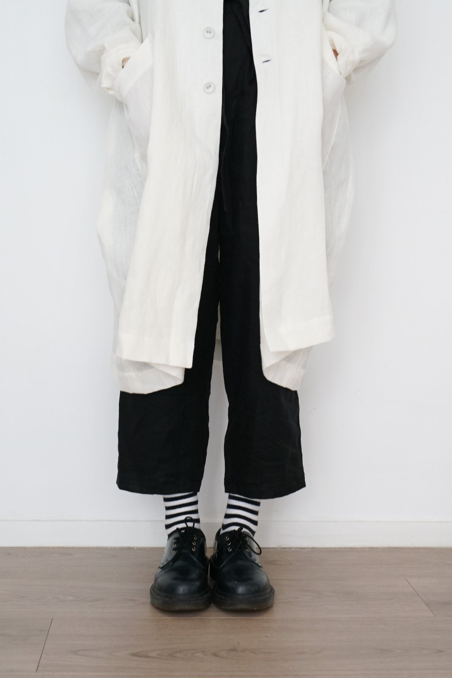 peter french coat white