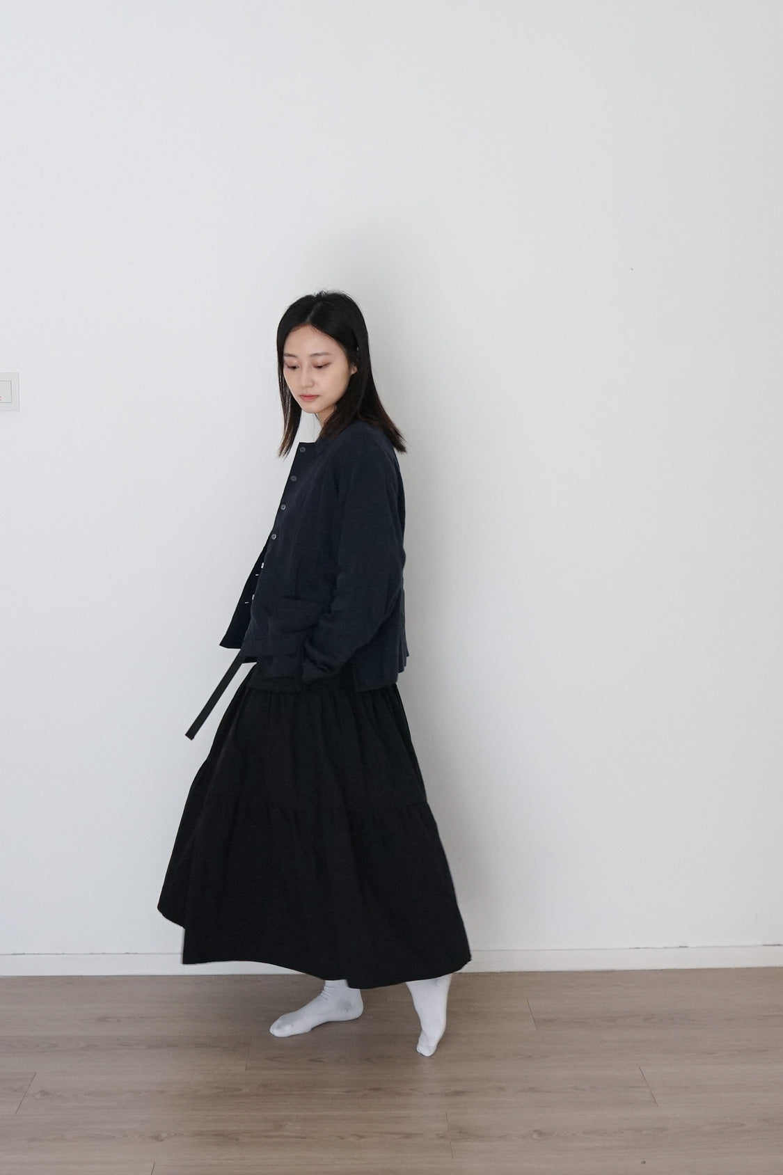 basic skirt black