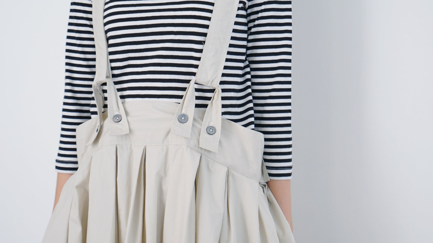 2-ways skirt ivory