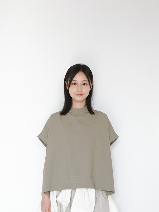 ruth top khaki