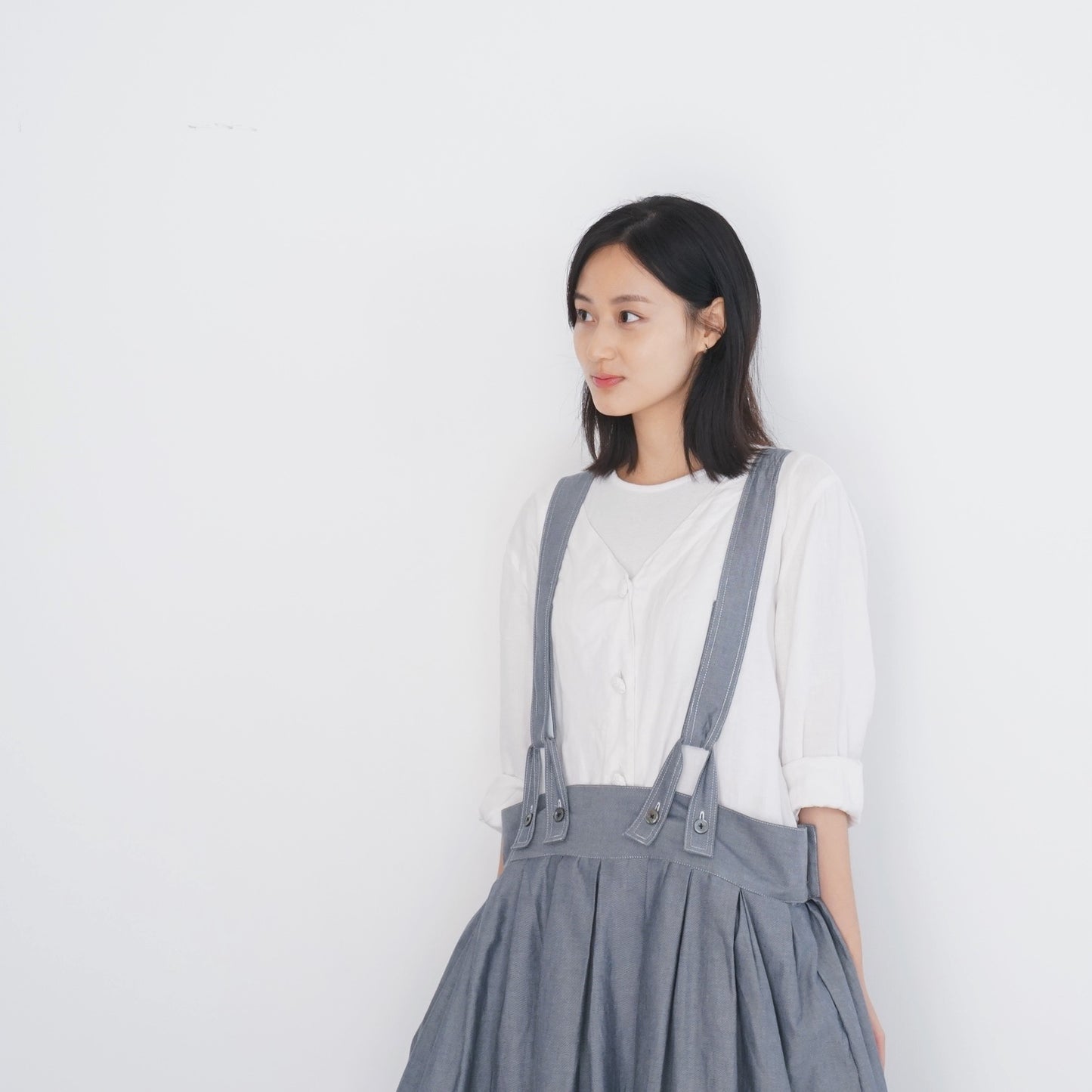 2-ways skirt denim