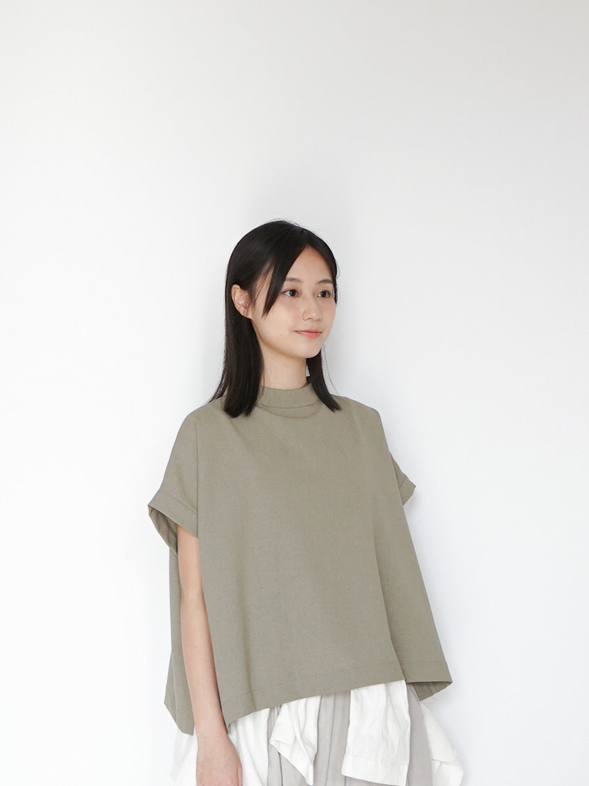 ruth top khaki