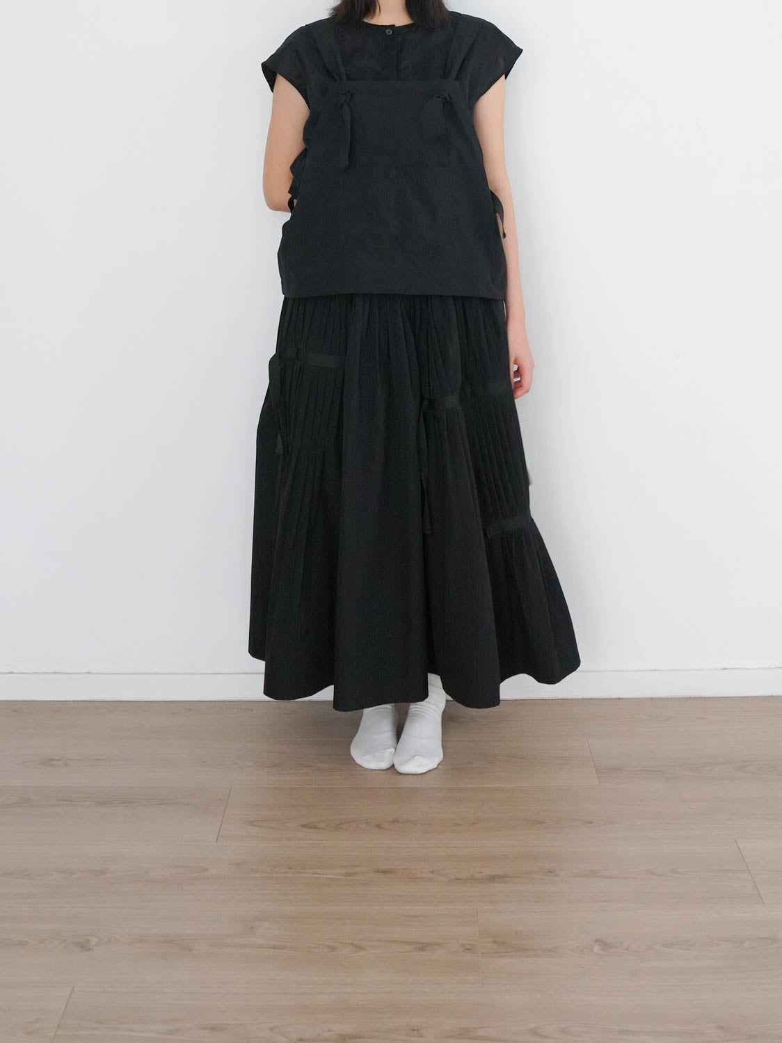 organ skirt black