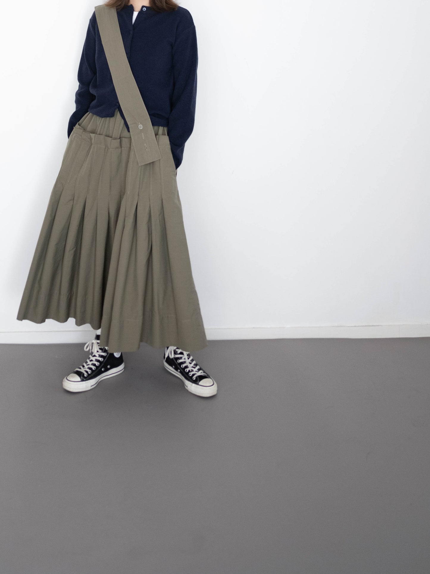 3-ways skirt olive